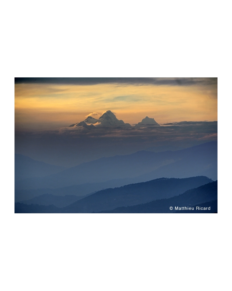 MR1595 Coucher de soleil sur l?Annapurna