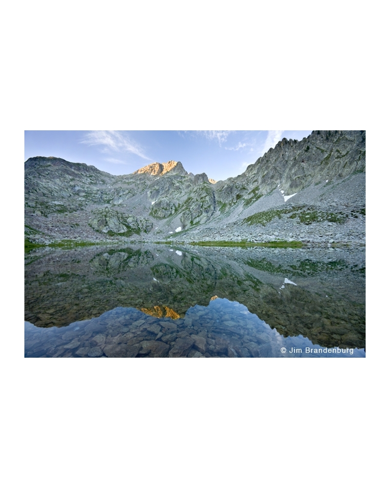 JBF180 Ibex lake reflection