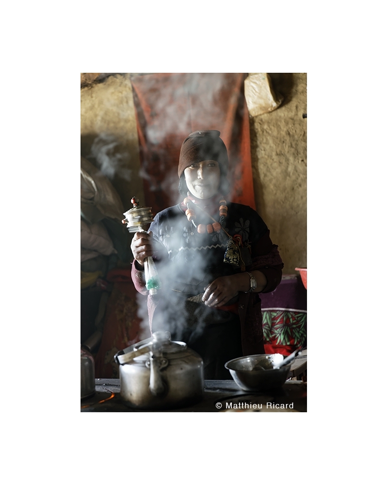 MR4462 Famille de nomades au Tibet