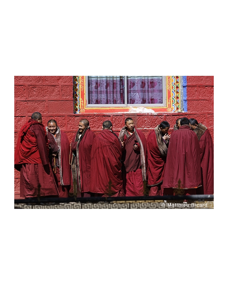 MR4577 Monks practicing philosophy