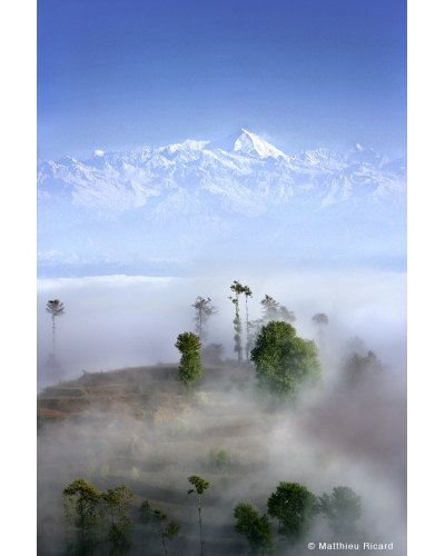 MR1299 Himalayan peaks from Namo Buddha