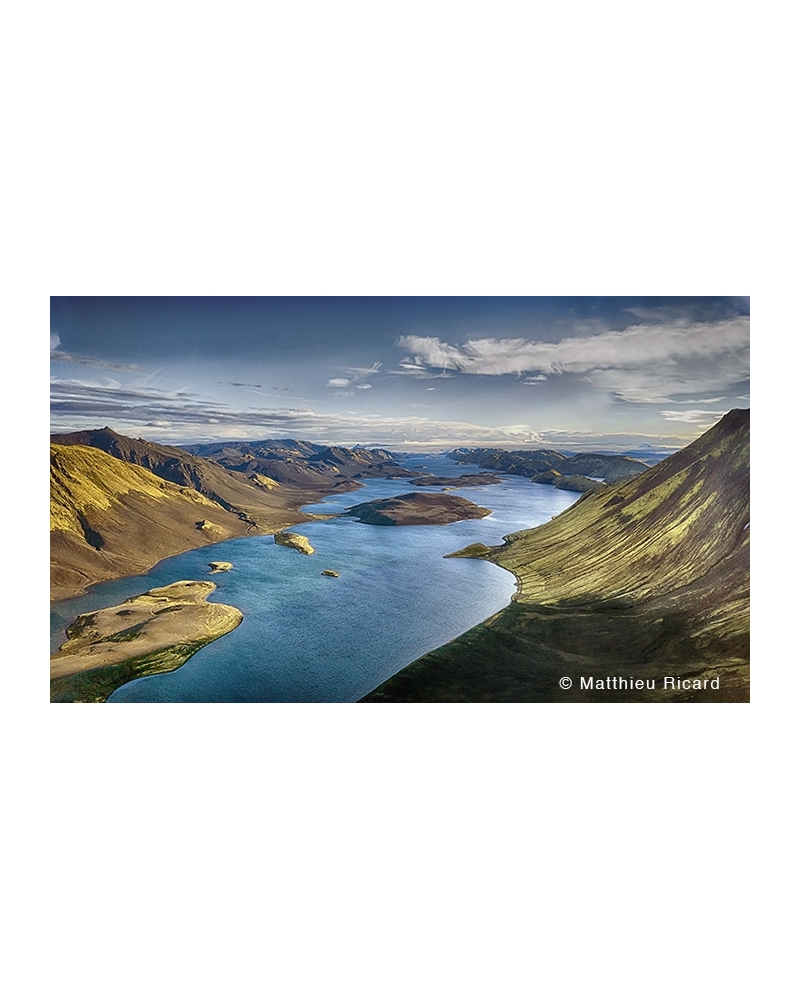 MR5604 Lac de Langisjór, Islande