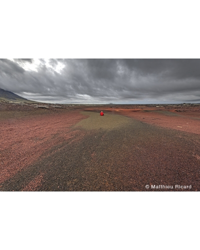 MR7655 Champs de lave rouge de Búðahraun