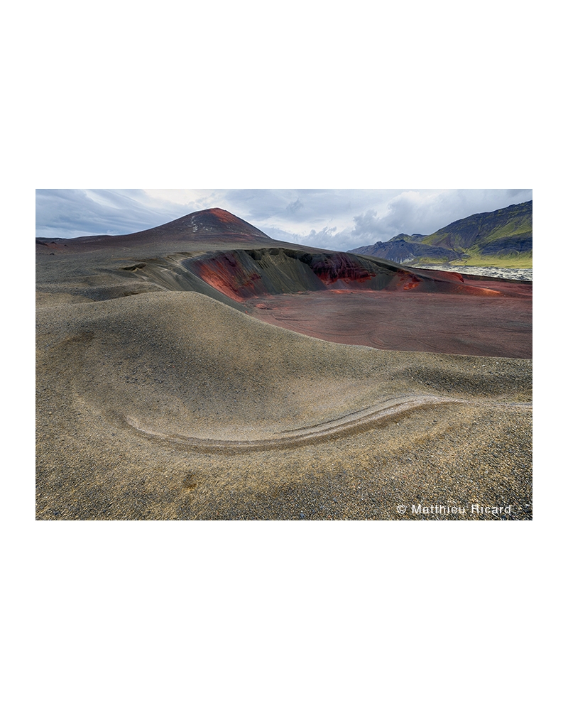 MR7673 Red lava fields of Búðahraun