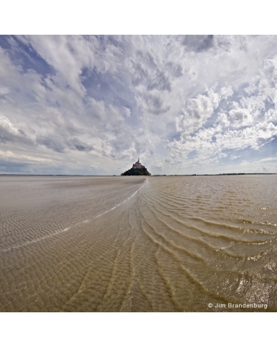 JBF123 Mont Saint Michel wave square