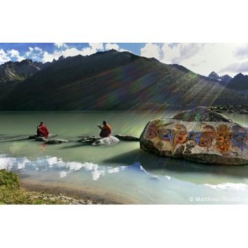 Photo art : Tibet by Matthieu Ricard